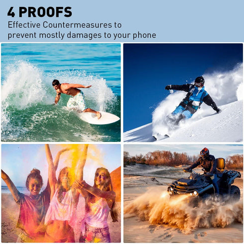 AICase Waterproof Case for iPhone 13 Pro Max, MagSafe Support, Snowproof, Dustproof, IP68 Certified Full Body