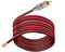 9.9FT RCA to Speaker Bare Wire Cable, Heavy 14 Gauge Speaker Bare Wire Cables to RCA Plug Adapter for Speakers
