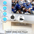 Ceihoit 1080P Mini CD DVD Player for TV Bluetooth CD/DVD Player with HDMI AV Cables, Built-in Speakers, USB & AUX