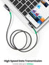 UGREEN USB to USB C Cable, 90 Degree Fast Charging Cord Compatible with iPhone 15/15 Plus/15 Pro/15 Pro Max/Samsung
