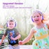 Kids Wireless Bluetooth Headphones, Volume Limited 85db/110db Over-Ear Foldable Headphones with Mic for Boys, Girls