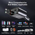 Retractable Car Charger, 66W 4 in 1 Super Fast Charge with 31.5 inch Cables and 2 USB Ports for iPhone 15/14/13/12