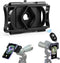 APEXEL 360 Telescope Phone Adapter, Upgraded Binocular Photo Adapter for Android & iPhone,