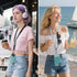 Cordivo 2 Pack-2Adjustable Strap,2Letter Cell Phone Lanyard Crossbody Patches,Universal Neck Strap Compatible with Most