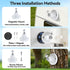 Naseto 1/4 1 Pack) Magnetic Security Camera Mount, Universal Screw, Adjustable Angle, Strong Magnet, No-Drill