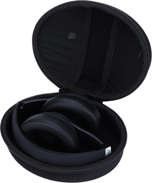 Hard Carry Case for Beats Studio Pro, Studio 3, Solo 3, Solo 2 Wireless Noise Cancelling Over-Ear Headphones (Black