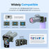 Evil eye 360 Upgraded Telescope Phone Adapter, Rotatable Binocular Photo Adapter for Android & iPhone,Smartphone Holder