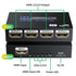 BolAAzuL 4K 1X4 1 4 2ft 3D 1080P 1 4 HDMI Splitter in Out with HDMI Cable Mirror/Duplicate Only, Powered, for Copy