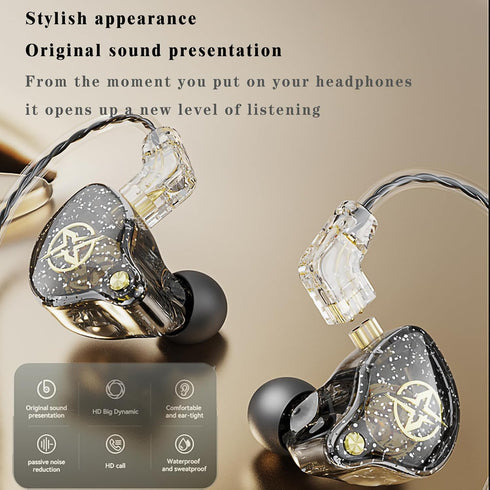 FEDAI DX2 in Ear Headphones,USB C Headphones,Type C Earbuds,Noise Isolating in Ear Headphones for Running/Gym/Workouts,USB Type C Headset with Microphone and 3-Button Remote(Type C,Green with Mic