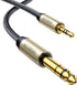 UGREEN 1/8 to 1/4 Stereo Cable - 3.5mm TRS to 6.35mm Audio Cable for Guitar, Laptop, Speaker, 3.3FT
