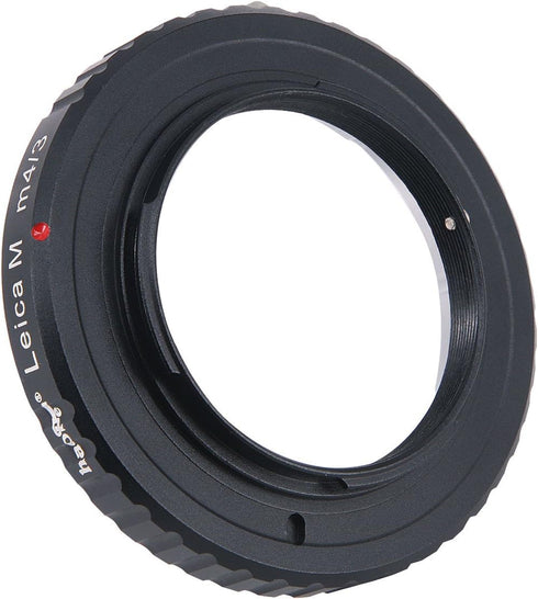 Haoge Manual Lens Mount Adapter for Leica M LM Lens to Olympus Panasonic Micro Four Thirds MFT M4/3 Camera