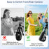 Voinap Wireless Phone Camera Remote Shutter with Zoom for iPhone Android, Bluetooth Phone Shutter Control