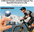 Dienspeak 1080P 32GB 0.96" Mini Digital Camera, HD Tiny Retro Keychain Camera with Card, Screen & OTG Adapter, Vintage