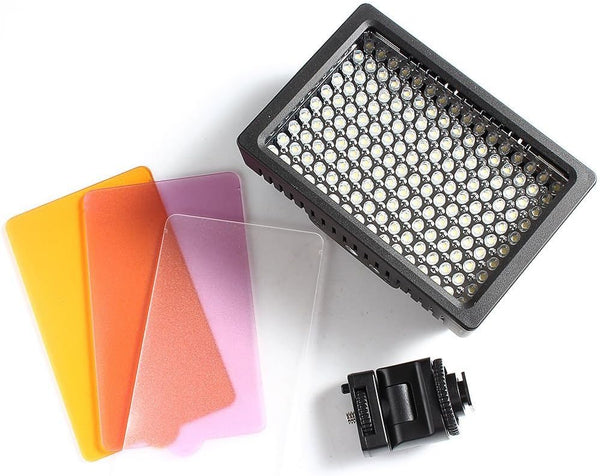 SSE LED Digital Video Light of 160 LEDs 5600K Video Kit Includes Rotating