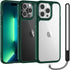 TAURI 3 in 1 Slim Shockproof Case for iPhone 13 Pro Max, Green, Military-Grade Drop Protection, 6.7 inch Lanyard