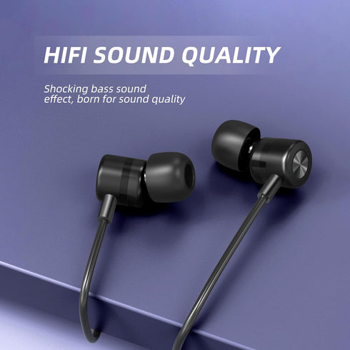 EP-06 USB Type C Earbuds, In-Ear Wired Earphones, Built-in HD Microphone, Clear Sound Quality, Noise Cancelling