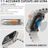Ultra Look - Fullife 2 in 1 Compatible with Apple Watch Case Series 6 44mm, Waterproof Screen Protector, Front & Back