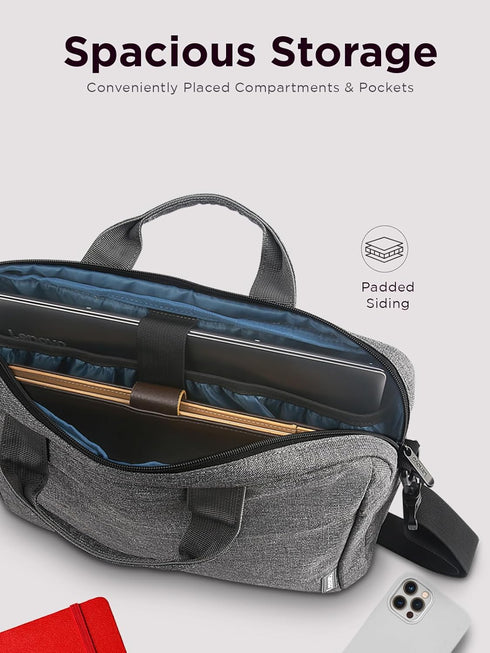 T210, 15.6-Inch Lenovo Laptop Carrying Case Laptop and Tablet, Sleek Design, Durable and Water-Repellent Fabric