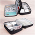 Jelly Comb Electronics Organizer Bag for Travel, Waterproof Cable Storage for Charging Cables, Power Bank, iPad
