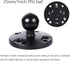 Leenconghui 5.9" 17-25mm (5/8"-1") Heavy-Duty GPS & Phone Mount Holder with Long Arm - Universal Ball Adapter/T-Bolt