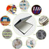 Lineco Folio Storage Box, 18.5x24.5x1.75 in Clamshell Design with Metal Edge, Archival Boxboard for Organizing Photos,