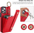 Folosu 12/12 6.1 Inch for iPhone Pro Wallet Case with Card Holder, Hand Wrist Strap Loop Holder Kickstand, RFID