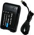 TaKicola NP-40 2 NP-40 3.7V 800mAh Battery Charger, Digital Camera Battery Charger with Pieces CAS. Li-ion Rechargeable