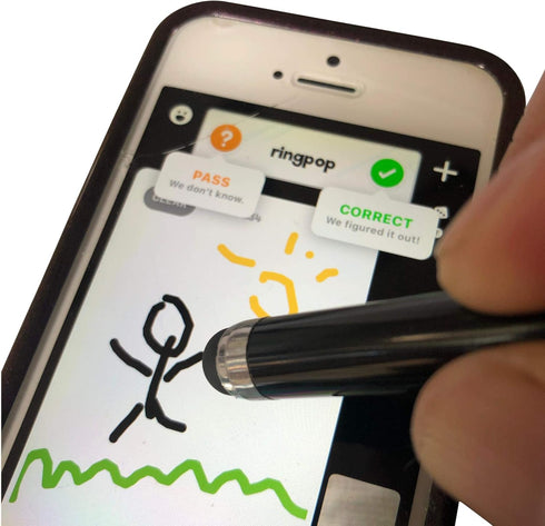 BoxWave Stylus Pen Compatible with Samsung Galaxy - Bullet Capacitive Stylus, Mini Stylus Pen with Keyring Loop