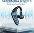 Headset V5.4, 23H Bluetooth Talk Time Wireless Headphone Cell Phone Earpiece with LED Display, Handsfree Single Earbud