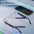 GenXenon AssistantGS06G Bluetooth Audio Smart Glasses, Blue Light Glasses for Women Men,Open Ear Sound Mic & Speakers