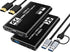 XIIXMASK Video Capture Card, USB 3.0 Capture Card 4K HDMI Loop-Out, 1080P 60FPS/2K