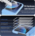 Shop Motorola Razr Plus Case 2023 - Ultra Thin Matte PC, Built-in Screen Protector, Magnetic Hinge Protection (Sky Blue)