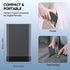 Doumsic 65W USB-C Card Reader & Storage Case, Multi-Format Memory Card Organizer with OTG Adapter, Fast Charging, SIM
