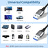 QianLink USB to USB Cable, 3.3ft 5 Gbps USB 3.0 A to A Male Cable for Hard Drive Enclosures, DVD Player
