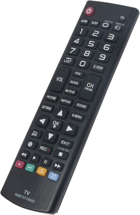 AKB73715682 Sub Remote for LG TV Models 55LN5500, 32LN520B, 32LN530B, 42LN5200, 32LN5300, 39LN5300