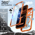 JETech 17 6.9-Inch 360 Case for iPhone Pro Max with Built-in Tempered Glass Screen Protector and Camera Control Button