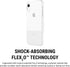 Incipio NGP Translucent Case for iPhone XR (6.1") - Clear, Flexible Shock-Absorbing Drop-Protection