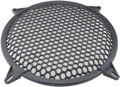 DGBRSM 2pcs 12 Inch Speaker Grille Cover ABS Mesh with Mounting Screws Plastic Mesh Cover Stage Box Exterior Mesh Cover