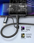 USB C to USB C Adapter 60W PD, 4 in 1 Multi Charger Cable for iPhone 14/13/12, MacBook Pro 2023, iPad Mini 6, Samsung