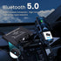 Mersoco Cassette MP3 5.0 Cassette Car Audio Bluetooth Wireless Receiver, Tape Player Bluetooth Aux Adapter, Hands-Free