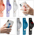 6 Pieces Phone Finger Grip Portable Telescopic Finger Strap, Silicone Mobile Phone Ring Stand Grip Strap for Most Mobile