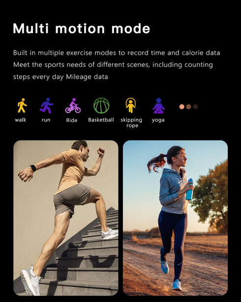 FILIEKEU Smart Watches for Men Women, Answer/Make Calls, Touch Screen Fitness Tracker, Waterproof Smart Watch