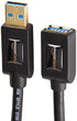 2-Pack 3.0 4.8Gbps 6 Amazon Basics USB Extension Cable, A-Male to A-Female, High-Speed, Gold-Plated Connectors, Foot