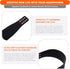 WC HeadbandZ Maxwell, Upgraded Silicone Headband for Audeze Maxwell by Wicked Cushions, Black