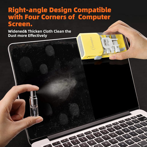 Tassmpitor 1 Laptop Screen Keyboard Cleaner Kit, All in Electronics Cleaning Tool for MacBook iPad iPhone Pro Cell
