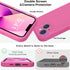 Vooii Pitaya iPhone 13 Case: Liquid Silicone, Shockproof, Camera Protection, Soft Anti-Scratch Microfiber Lining, 6.1