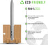 Kothar Wooden Vertical Laptop Stand for Desk, Bamboo Vertical Laptop Holder, Desktop Dock for Apple MacBook, Microsoft