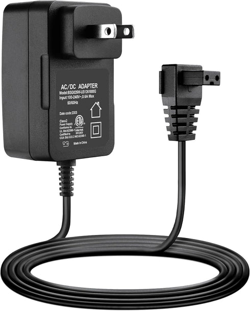 2-Prong 12.6V AC/DC Adapter for KOSGHO PZ0-18 Cordless Robotic Pool Vacuum Cleaner, 11.5V 5200mAh Power Supply