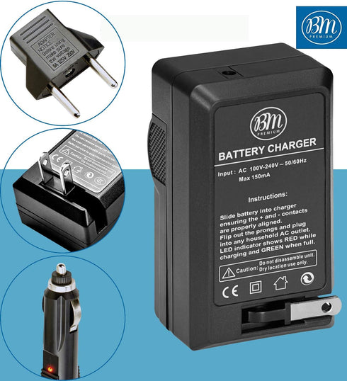 BM 2 LI-90B, LI-92B Batteries and Charger for Olympus Tough TG-6, TG-5, TG-Tracker, SH-1, SH-2, SP-100 IHS Cameras