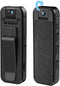 Ahheyie Body Camera 1080P Video, Wearable BodyCam Protable Camcorder with Night Vision, Sports